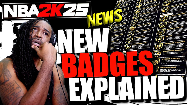The New Badge System in NBA 2K25 MyPLAYER